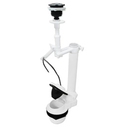 [2591] Valvula de Descarga Para Sanitario 2" Roscada Con Pulsador Inteligente de 58mm.  (2591)