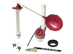 [H8008] Herraje WC Hydro-Gard 2&quot; Palanca Cromada y Esponjoso   (H8008)