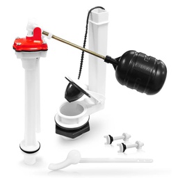 [9600] Herraje WC Seguri-Max 2" x 10" Palanca Blanca Sin Esponjoso  (9600)