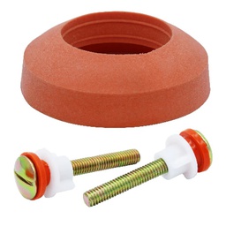 [9758] Empaque De Acoplar 2&quot; Anaranjado Con Tornillos En Bolsita (9758)