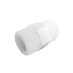 [2759] Niple Roscado 1/2&quot; X 1/2&quot;  Acetal  (2759)