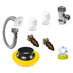 [3151] Kit De Instalacion Para W.C. Con Cuello De Cera y FamaFlex Inoxidable  (3151)