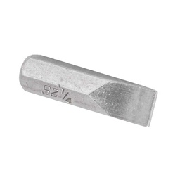 [ST-6-100-025] PUNTA PLANAS P/DES.1/4 X 1&quot; (PRECIO POR PIEZA, EMPAQUE CJA C/30 PZS)