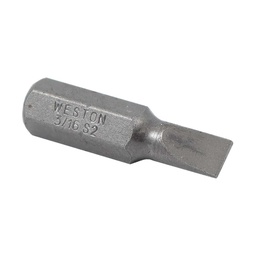 [ST-6-100-035] PUNTA PLANA P/DES.3/16 X 1&quot; (PRECIO POR PIEZA, EMPAQUE CJA C/60 PZS)