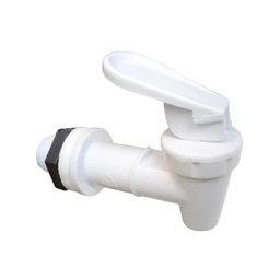 [2913] Llave Para Dispensador de Agua Macho 3/4&quot;  Palanca BLANCA (2913)