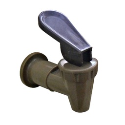 [2912] Llave Para Dispensador de Agua Hembra 3/8&quot; Palanca CAFE 2912
