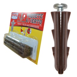 [9495] Blister C/10 Taquetes Avierto 1/4&quot;  y Tornillos (9495)
