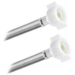 [3536] FamaFlex Premium Para  Agua Potable 1/2" AM x 1/2" AM x 55cm.-22"  (3536)