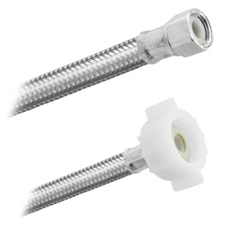 [3543] FamaFlex Premium Para Sanitario 3/8&quot; COMP X 7/8&quot; AM X 22cm.-9&quot;  (3543)