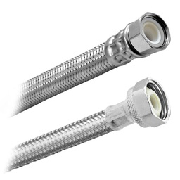 [3561] FamaFlex Premium Para Boiler Hembra 1/2" FIP x 3/4" FIP x 40cm.-16"  (3561)
