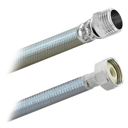 [3981] FamaFlex Poliacero Para Boiler Macho 3/4" FIP x 3/4" M x 60cm.-24"  (3981)