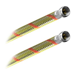 [3964] FamaFlex Poliacero Para Gas 5/16" x 5/16" x 300cm.-120" (3964)