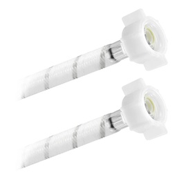 [3811] FamaFlex Poli-Acetal Para Agua Potable 1/2" AM x 1/2" AM x 85cm.-34"  (3811)