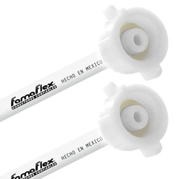 [2030] FamaFlex PoliMax Para Agua Potable 1/2&quot; AM x 1/2&quot; AM x 45cm.-18&quot; (2030)