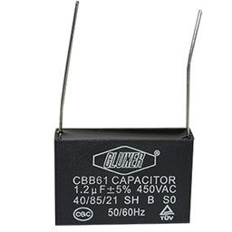 [CXCSOL44012] 1 Capacitor Cluxer 1.2mf 450vac Soldable  Motor Electronico 