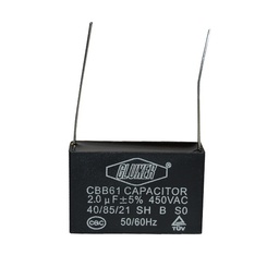 [CXCSOL4402] 1 Capacitor Cluxer 2mf 450vac Soldable Motor Electronico
