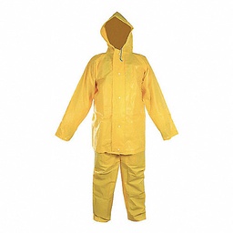 [DD-1821AM2XG] TRAJE HRP AMARILLO RESISTENTE A CORTE, ACIDOS, HONGOS, CRISTALIZACION T-2XG