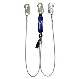 [SS-AM2CA-1M83CM] AMORTIGUADOR CON CABLE DE ACERO DOBLE DE 1/4 PULG. DE 1.83 MTS.