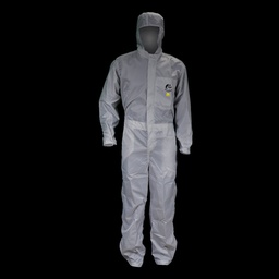 [ECO-6000GRGD] OVEROL ANTIESTATICO ECOFRIENDLY GRIS TALLA GRANDE.