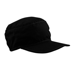 [ECO-7030NE] GORRA ANTIESTATICA ECOFRIENDLY CON VISERA COLOR NEGRA