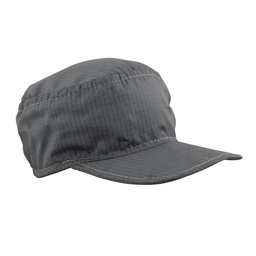 [ECO-7030GR] GORRA ANTIESTATICA ECOFRIENDLY CON VISERA, COLOR GRIS.