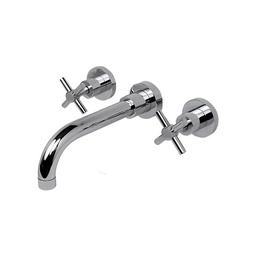 [190RC] MEZCLADORA CROMADA A LA PARED MANERAL CRUCETA