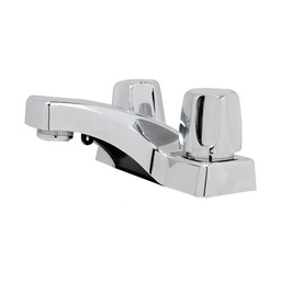 [21P] MEZCLADORA DE PLASTICO P/LAV.DE 4" CROMADA