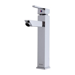 [23MCC] MEZCLADORA MONOMANDO P/LAVABO CUADRADA ALTA ACAB.CROMO