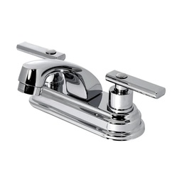 [23RD] MEZCLADORA  P/LAV. 4" MAN/DANUBIO AC/CROMO