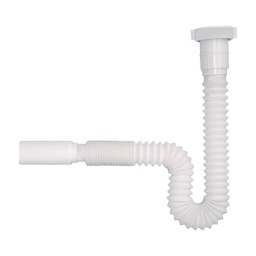 [28PT] MEDIA TRAMPA DE POLIPROPILENO FLEXIBLE P/LAVABO