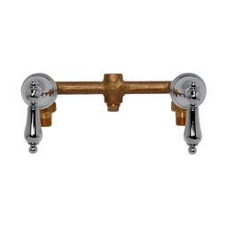 [36AC] MEZCLADORA MARBELLA DUPLEX P/EMPOTRAR CROMADA