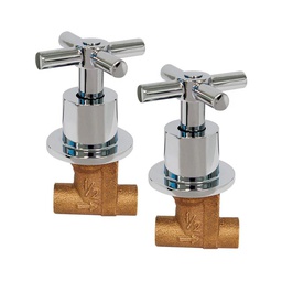 [39IM] JUEGO LLAVES EMP.SOLD.M/CRUCETA 90ﾰ C/CHAPETON