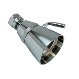 [44AZ] REGADERA  METALICA AJUSTABLE S/BRAZO