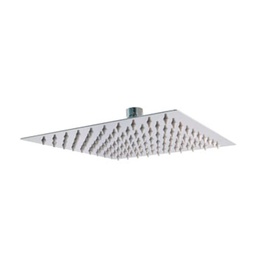 [44DCC] REGADERA DELGADA CUAD.10X10&quot; AC.INOX.AC.CROMO