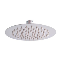 [44DRB] REGADERA DELGADA RED.8&quot; DIAM.AC.INOX.AC.CROMO