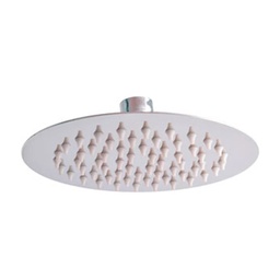 [44DRC] REGADERA DELGADA RED.10&quot; DIAM.AC.INOX.AC.CROMO