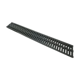 [48RHP] REJILLA HEXALINE D/PLAST NEGRO 1MT.