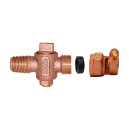 [81PTA 13X21.3] VALVULA INSER.1/2" C/DIAM.EXT.21.3MM. C/TCA.ABR. P/TUB.POLIET