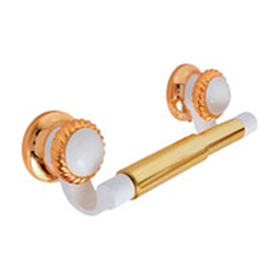 [E325B] PAPELERA BLANCO-ORO