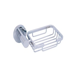 [JE700] JABONERA DE SEMI-EMPOTRAR DE CANASTILLA DE ACERO INOX.