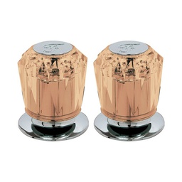 [RI57] JUEGO MANERAL NILO AMBAR C/CHAP.ESTRIA