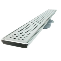 [506] RESUMIDERO Y REJILLA 588MM AC. INOX 304 RECTANGULAR