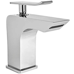 [D100S] MONOMANDO LAVABO SATIN C/DES.AUT.