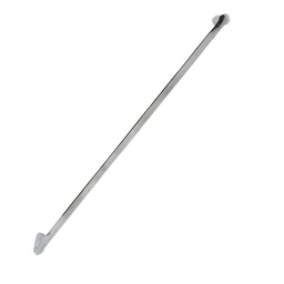 [T801] TOALLERO BARRA DE LATON AC.CROMO