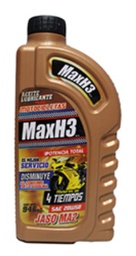 [MAX20W50SG] MAXH3 20W50 SG 4 TIEMPOS P/MOTO 946 ML  NEGRO 