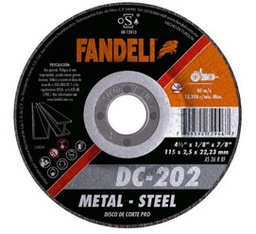 [72946 DC-202] DISCO FNDL.PRO CTE.MTL.  4 1/2”