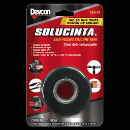 [SCN-1P] SOLUCINTA NEGRA DEVCON 1”x3mt.