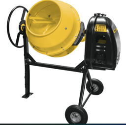 [28147] Revolvedora de cemento a gasolina 160 L, 1/2 saco, Pretul
