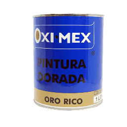 [0633-0019] PINTURA OXIC.ORO RICO 1LT.