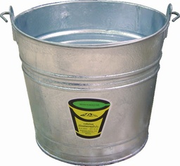 [VIL - C005] CUBETA LAMINA GALVANIZADA N.12 10.5 LTS.